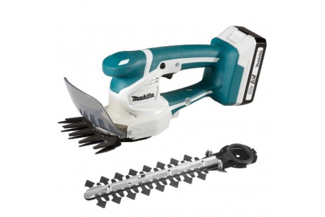 Аккумуляторные ножницы + кусторез Makita (UM110DWYX)