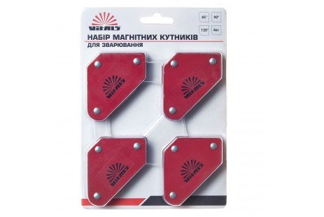 Набір магнітних косинців для зварювання стріли Vitals WMS 4шт