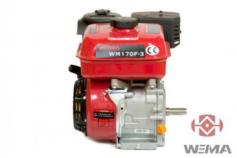 Двигун бензиновий Weima WM170F-3 (R) New (вал під шпонку)