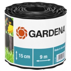 Бордюр садовий коричневий 9м * 15см Gardena 