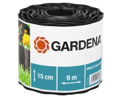 Бордюр садовий коричневий 9м * 15см Gardena 