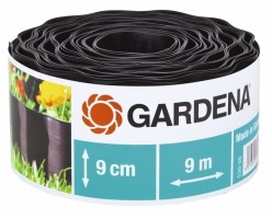 Бордюр садовий коричневий 9м * 9см Gardena 