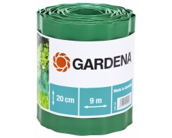 Бордюр садовий зелений 9м * 20см Gardena 