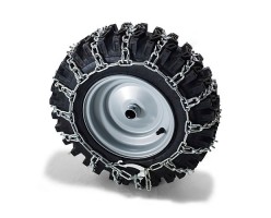 Ланцюги Husqvarna на колеса для тракторів ТС238ТХ, ТС242ТХ, СТ 154; СТН 184Т; СТН 224Т; M 145-107TC; M 185-107TC; M 200-107TC