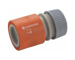 Коннектор с автостопом Gardena для шлангов 3/4 и 5/8