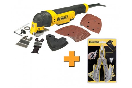 Многофункциональный инструмент DeWalt DWE315 + мультикул 0-84-519