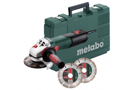  Набір УШМ (Болгарка) Metabo W 12-125 Quick Set 