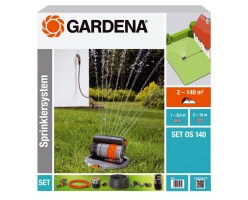 Набір для поливу з дождеватель OS 140 Gardena