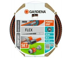 Шланг Gardena Flex 9x9 1/2 "х 20м комплект 