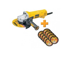 Кутова шліфувальна машина DeWalt D28141 + відрізні диски DT3415_10