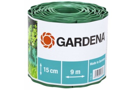  Бордюр садовий зелений 9м * 15см Gardena 