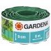 Бордюр садовий зелений 9м * 9см Gardena Бордюр садовий зелений 9м * 9см Gardena