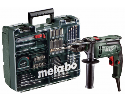 Дриль ударний Metabo SBE 650 + Аксесуари 