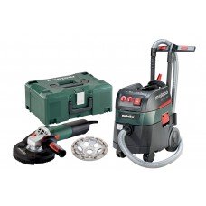 Набір УШМ (Болгарка) Metabo WE 15-125 HD Set GED + ASR 35 L ACP