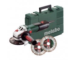 Набір УШМ (Болгарка) Metabo W 9-125 Quick + кейс + 2хPromo 