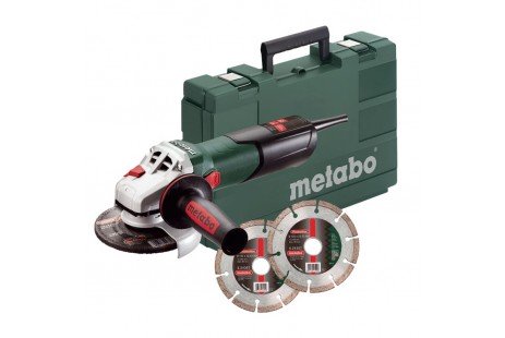  Набір УШМ (Болгарка) Metabo W 9-125 Quick + кейс + 2хPromo 