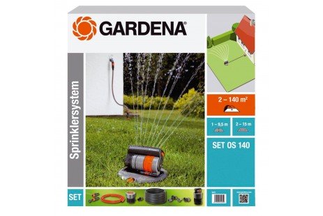 Набор для полива с дождеватель OS 140 Gardena