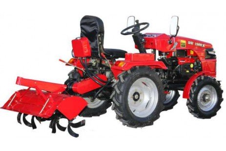  Почвофреза 100 DW- 150RX з додатковим редуктором і навісним механізмом для ДТЗ 180 