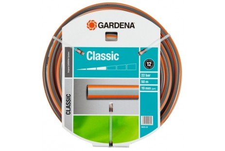  Шланг CLASSIC (3/4"), 50 м без з`єднань Gardena 