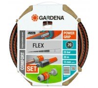 Шланг Gardena Flex 9x9 1/2 "х 20м комплект 