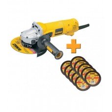Угловая шлифовальная машина DeWalt D28141 + отрезные диски DT3415_10
