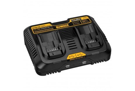 Зарядний пристрій дворядне DeWALT DCB102 